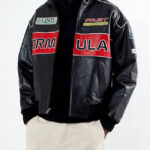 Formula 1 Pole Position Racing Leather Jacket