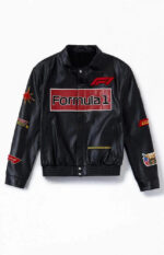 Jeff Hamilton Formula 1 Racing Leather Jacket