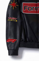 Jeff Hamilton Formula 1 Racing Leather Jacket