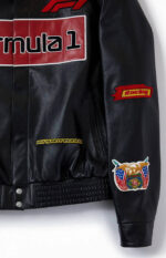 Jeff Hamilton Formula 1 Racing Leather Jacket