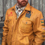 Las Vegas Rodeo 2024 NFR Leather Jacket