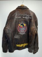 Las Vegas Rodeo Brown Mirage Leather Jacket