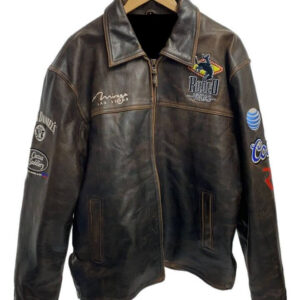 Las Vegas Rodeo Brown Mirage Leather Jacket