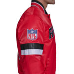 NFL-Atlanta-Falcons-Game-Red-Full-Snap-Satin-Jacket