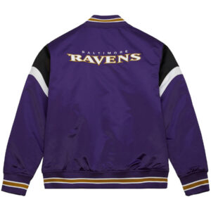 NFL-Baltimore-Ravens-Team-Tricolor-Full-Snap-Satin-Jacket