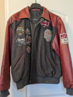 NFR 2009 Las Vegas Contestant Wool Leather Jacket