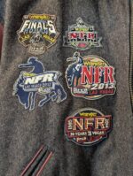NFR 2009 Las Vegas Contestant Wool Leather Jacket