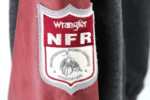 NFR 2009 National Finals Rodeo Contestant Wool Leather Jacket