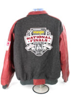 NFR 2009 National Finals Rodeo Contestant Wool Leather Jacket