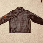 NFR Las Vegas Rodeo 2012 Monte Carlo Brown Leather Jacket