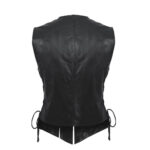 Men’s-Handmade-2-Side-Laced-Black-Leather-Vest
