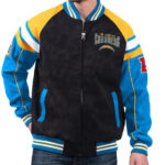 NFL-Los-Angeles-Chargers-Football-Team-Suede-Leather-Jacket