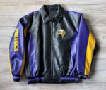 NFL-Minnesota-Vikings-Team-Full-Zip-Leather-Jacket