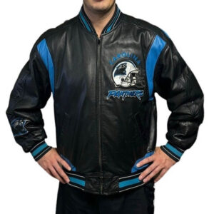 Vintage-Carolina-Panthers-Leather-Bomber-Jacket