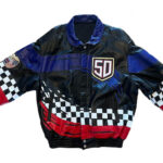 Vtg-Nascar-Jeff-Hamilton-50th-Anniversary-Leather-Jacket
