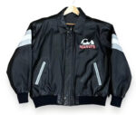 Black Charlie Brown Snoopy Peanuts Leather Jacket
