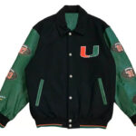 Black-Green-NCAA-Miami-Hurricanes-Varsity-Jacket