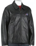 NFL-Buffalo-Bills-Logo-Black-Leather-Jacket