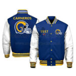 NFL-LA-Rams-Carneros-Blue-White-Bomber-Jacket