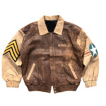 Rare Snoopy Flying Ace Leather Jacket