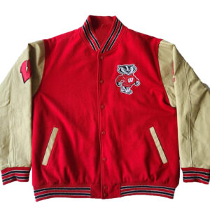 Red-Cream-NCAA-Wisconsin-Badgers-Team-Varsity-Jacket