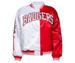 Red-White-NCAA-Wisconsin-Badgers-Team-Satin-Jacket