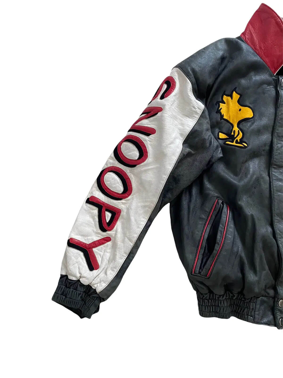 Snoopy Dogg Peanuts Leather Cartoon Jacket - Maker of Jacket