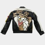 Tasmanian Devil Looney Tunes Leather Jacket