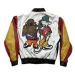 Taz Tasmanian Devil Bugs Bunny Leather Jacket