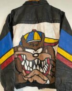 Taz Tasmanian Devil Cartoon Leather Jacket