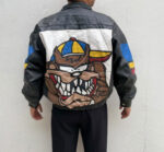 Taz Tasmanian Devil Cartoon Leather Jacket
