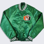 Vintage-80s-NCAA-Miami-Hurricanes-Green-Satin-Jacket