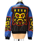 Vintage-Michael-Hoban-Tribal-North-Beach-Leather-Jacket
