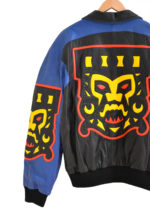 Vintage-Michael-Hoban-Tribal-North-Beach-Leather-Jacket