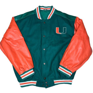 Vintage-NCAA-Miami-Hurricanes-Bomber-Varsity-Jacket