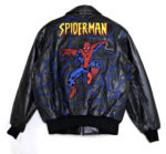 Vintage-Spider-Man-2002-Black-Leather-Jacket