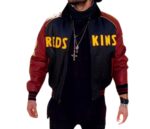 Flintstones Washington Commanders Leather Jacket