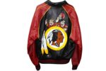 Flintstones Washington Commanders Leather Jacket