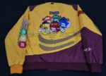 Vintage-Yellow-M&M-Nascar-Racing-Jacket