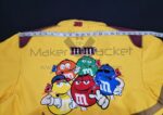 Vintage-Yellow-M&M-Nascar-Racing-Jacket