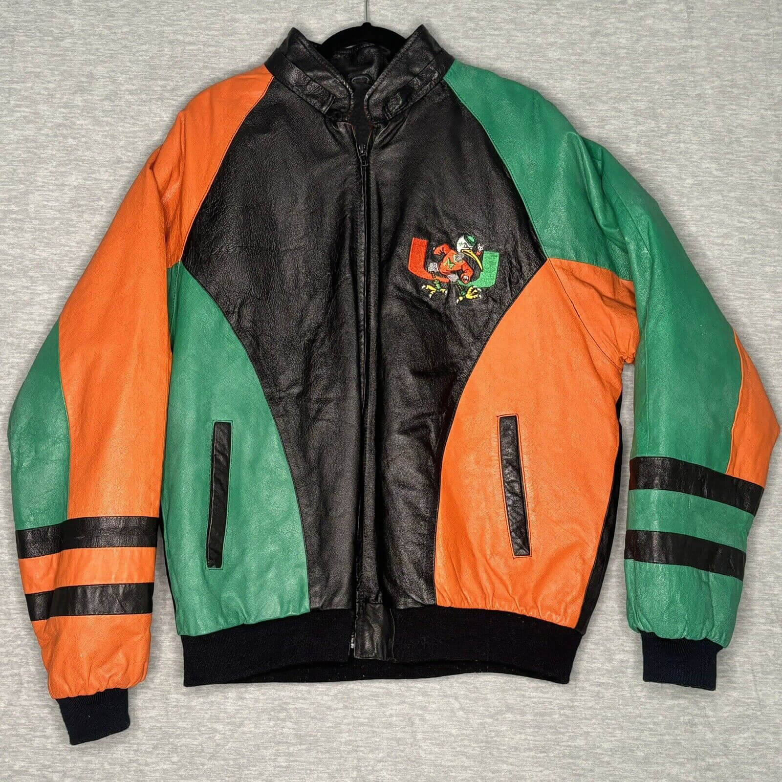 Vtg-NCAA-Miami-Hurricanes-Team-Leather-Jacket-1 Vtg-NCAA-Miami-Hurricanes-Team-Leather-Jacket