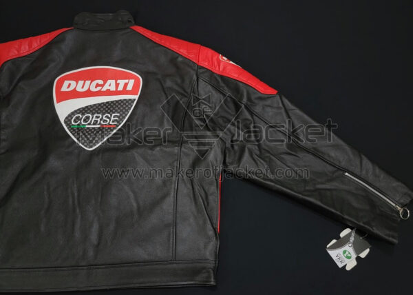 Back View Of Right Sleeve And Zipper Pockets