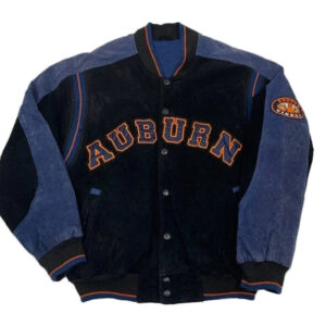 NCAA-Team-Auburn-Tigers-Black-Blue-Suede-Leather-Jacket