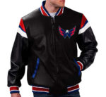 NHL-Team-Washington-Capitals-Football-Leather-Jacket