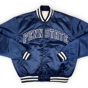Vintage-NCAA-Penn-State-Blue-Satin-Bomber-Jacket