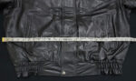 Corvette Leather jacket featuring Waist Measurement and waist pocket.
