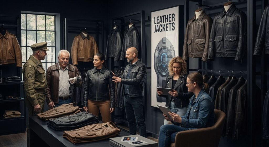 leather jackets history