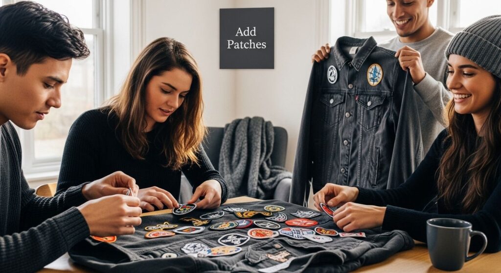 add patches jacket