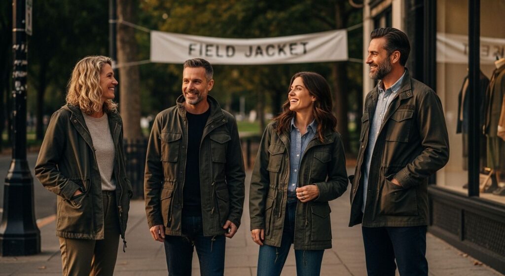 field jacket lifestyle fashion