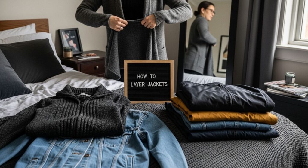 layer jackets step-by-step